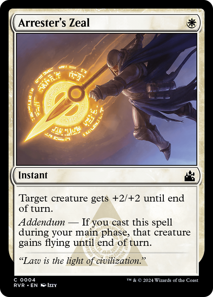 Arrester's Zeal [Ravnica Remastered] | Eastridge Sports Cards & Games