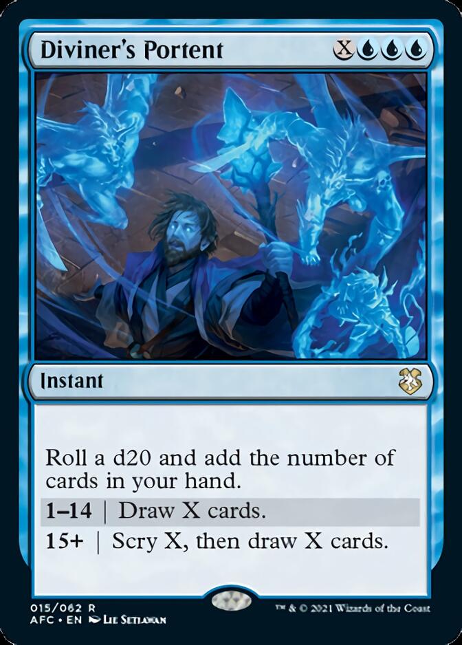 Diviner's Portent [Dungeons & Dragons: Adventures in the Forgotten Realms Commander] | Eastridge Sports Cards & Games