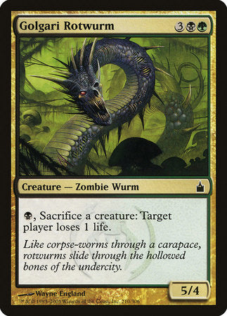 Golgari Rotwurm [Ravnica: City of Guilds] | Eastridge Sports Cards & Games