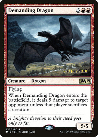 Demanding Dragon [Core Set 2019 Promos] | Eastridge Sports Cards & Games