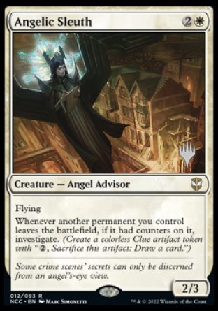 Angelic Sleuth (Promo Pack) [Streets of New Capenna Commander Promos] | Eastridge Sports Cards & Games