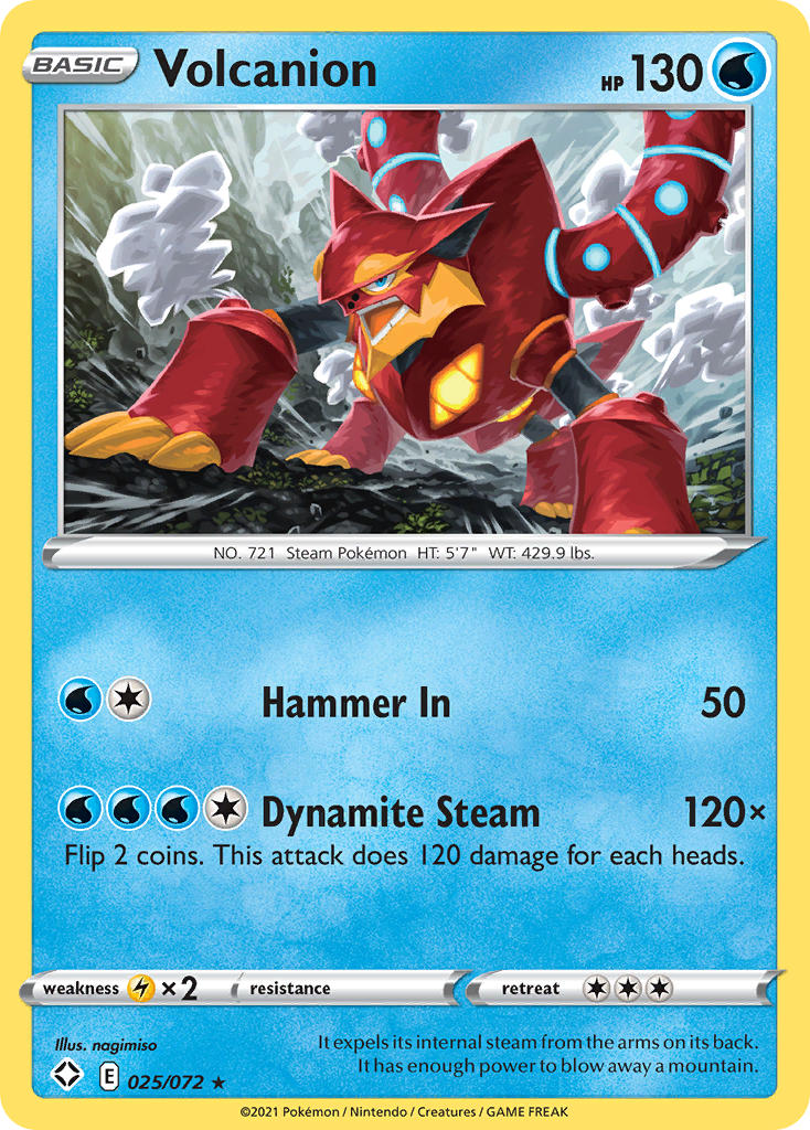 Volcanion (025/072) [Sword & Shield: Shining Fates] | Eastridge Sports Cards & Games