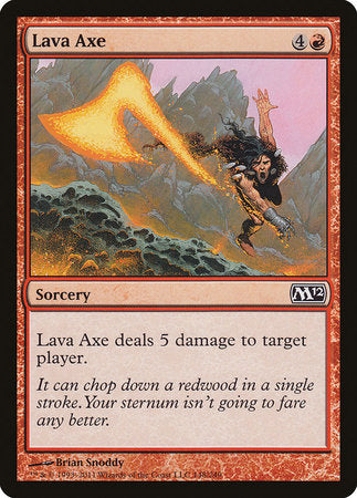 Lava Axe [Magic 2012] | Eastridge Sports Cards & Games