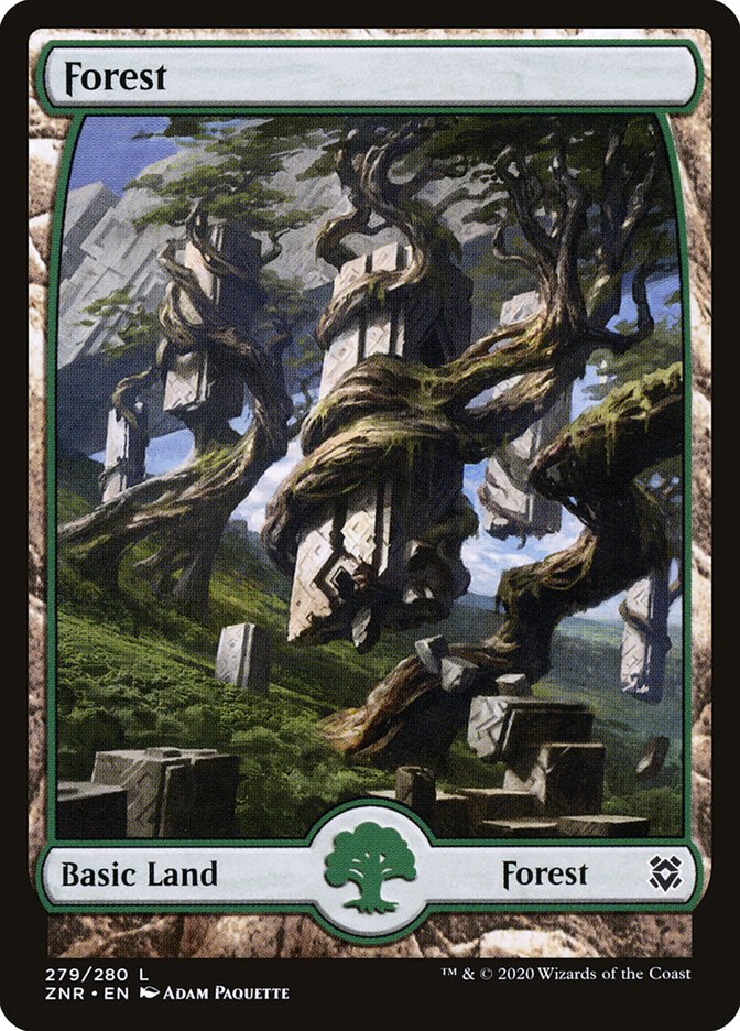 Forest (279) [Zendikar Rising] | Eastridge Sports Cards & Games