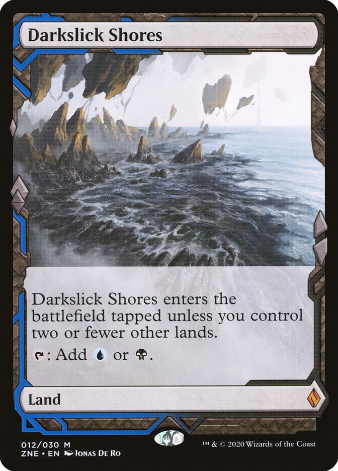 Darkslick Shores [Zendikar Rising Expeditions] | Eastridge Sports Cards & Games