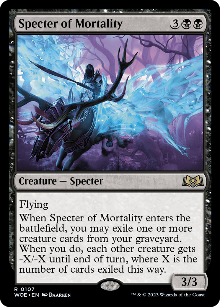 Specter of Mortality [Wilds of Eldraine] | Eastridge Sports Cards & Games