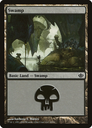 Swamp (62) [Duel Decks: Garruk vs. Liliana] | Eastridge Sports Cards & Games