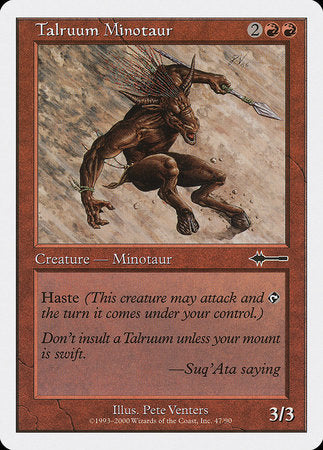 Talruum Minotaur [Beatdown Box Set] | Eastridge Sports Cards & Games