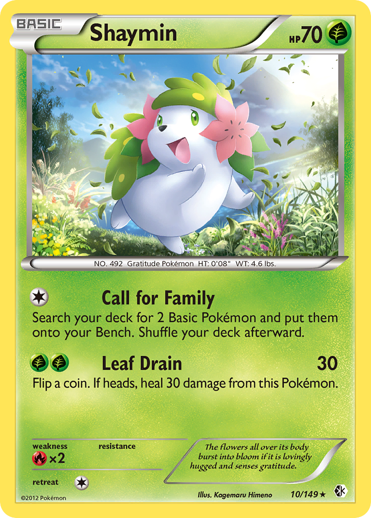 Shaymin (10/149) [Black & White: Boundaries Crossed] | Eastridge Sports Cards & Games