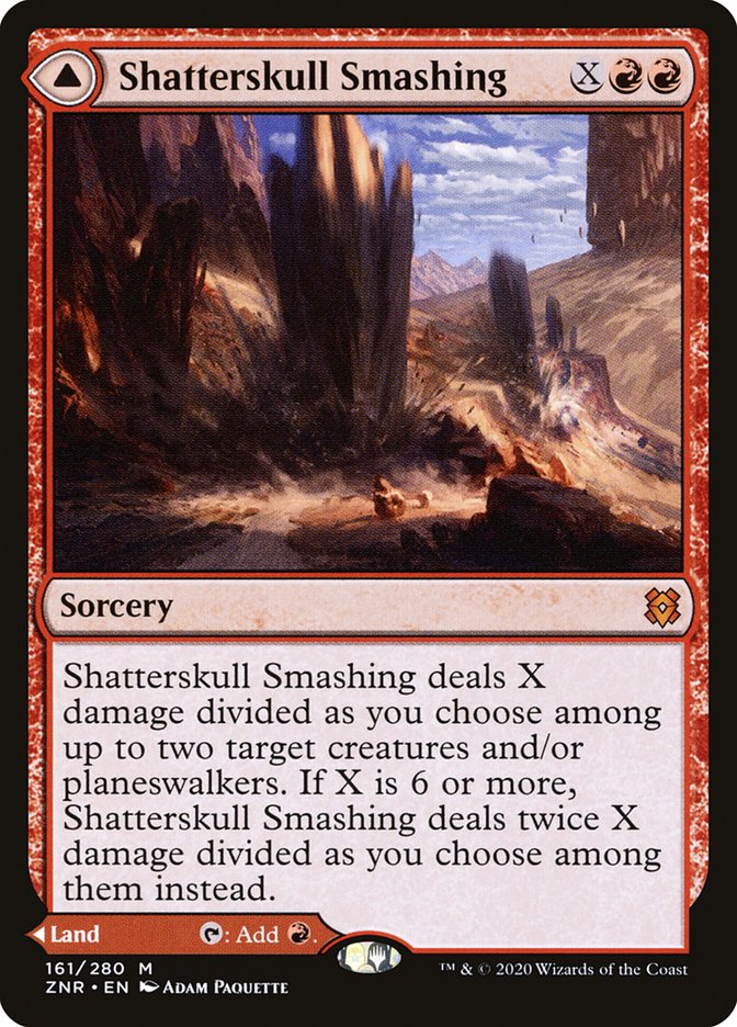 Shatterskull Smashing // Shatterskull, the Hammer Pass [Zendikar Rising] | Eastridge Sports Cards & Games