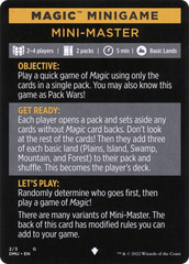 Mini-Master (Magic Minigame) [Commander Legends: Battle for Baldur's Gate Minigame] | Eastridge Sports Cards & Games