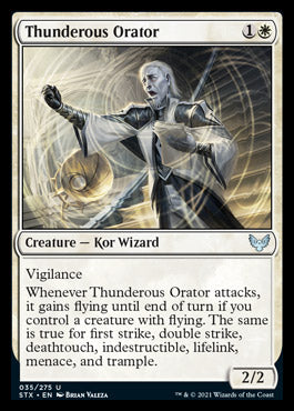 Thunderous Orator [Strixhaven: School of Mages] | Eastridge Sports Cards & Games