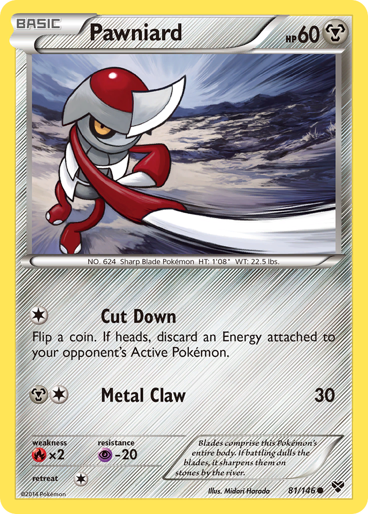 Pawniard (81/146) [XY: Base Set] | Eastridge Sports Cards & Games