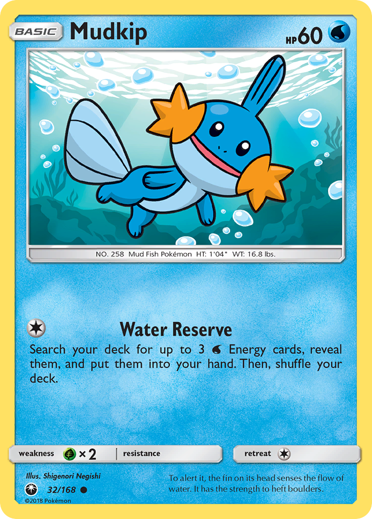 Mudkip (32/168) [Sun & Moon: Celestial Storm] | Eastridge Sports Cards & Games