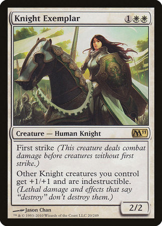 Knight Exemplar [Magic 2011] | Eastridge Sports Cards & Games