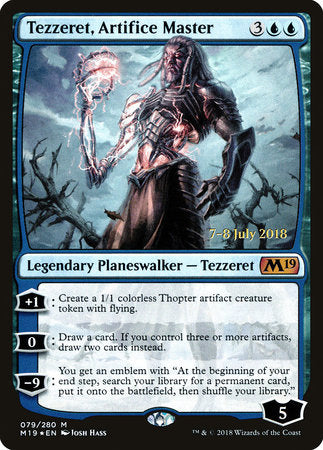 Tezzeret, Artifice Master [Core Set 2019 Promos] | Eastridge Sports Cards & Games