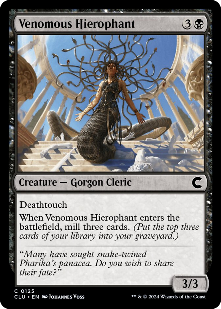 Venomous Hierophant [Ravnica: Clue Edition] | Eastridge Sports Cards & Games