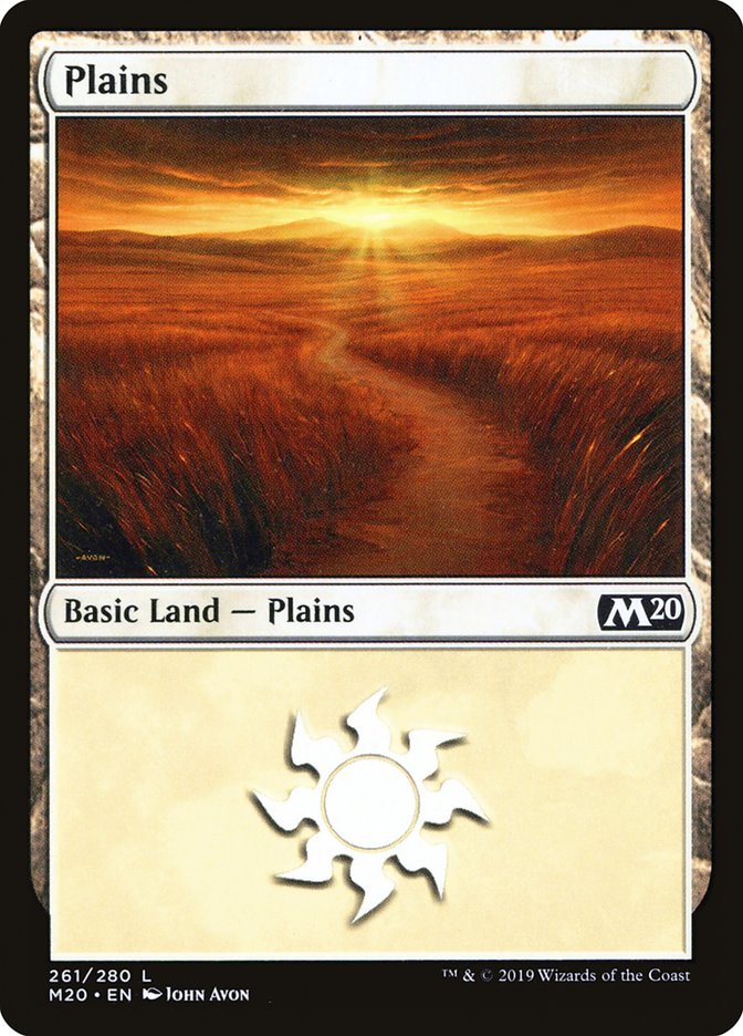 Plains (#261) [Core Set 2020] | Eastridge Sports Cards & Games