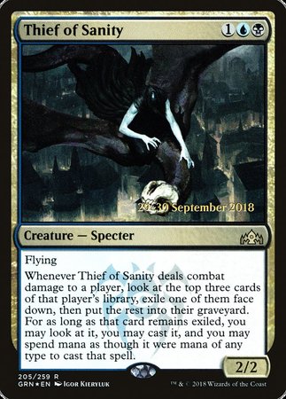 Thief of Sanity [Guilds of Ravnica Promos] | Eastridge Sports Cards & Games