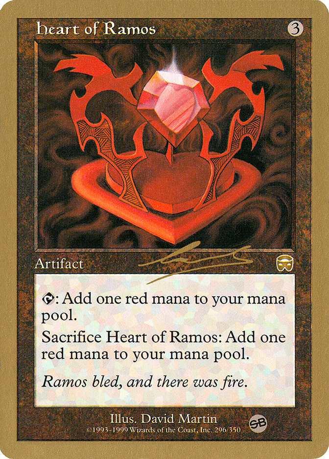 Heart of Ramos (Nicolas Labarre) (SB) [World Championship Decks 2000] | Eastridge Sports Cards & Games