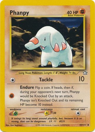 Phanpy (43/111) [Neo Genesis Unlimited] | Eastridge Sports Cards & Games