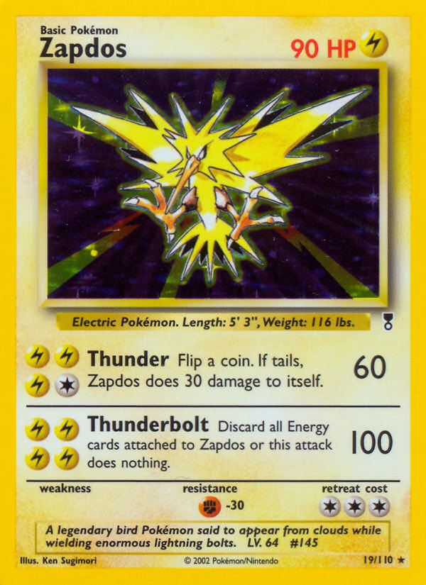 Zapdos (19/110) [Legendary Collection] | Eastridge Sports Cards & Games