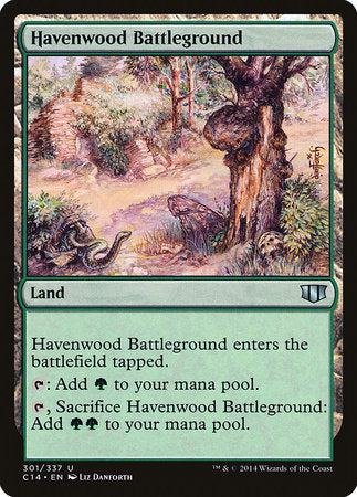 Havenwood Battleground [Commander 2014] | Eastridge Sports Cards & Games