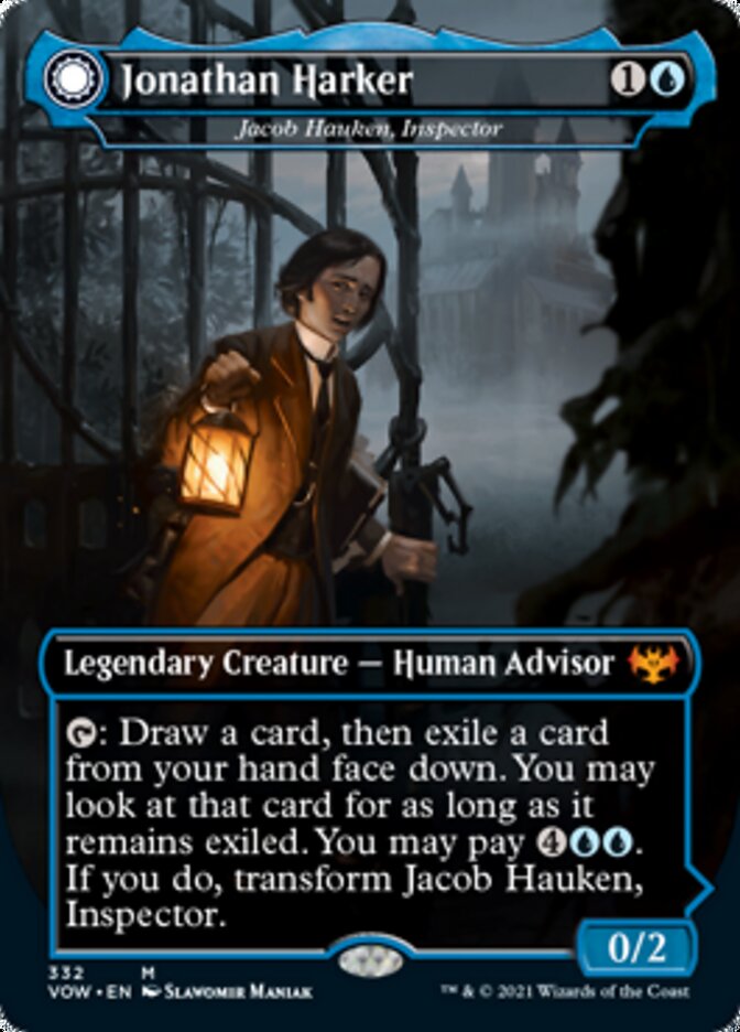 Jacob Hauken, Inspector // Hauken's Insight - Jonathan Harker // Harker's Obsessive Inquiry [Innistrad: Crimson Vow] | Eastridge Sports Cards & Games