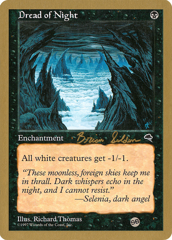 Dread of Night (Brian Selden) (SB) [World Championship Decks 1998] | Eastridge Sports Cards & Games