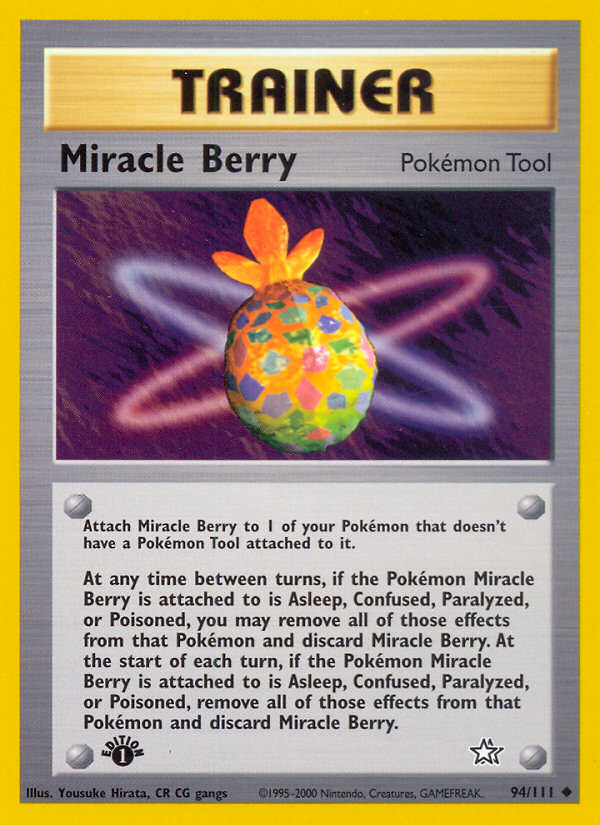 Miracle Berry (94/111) [Neo Genesis 1st Edition] | Eastridge Sports Cards & Games