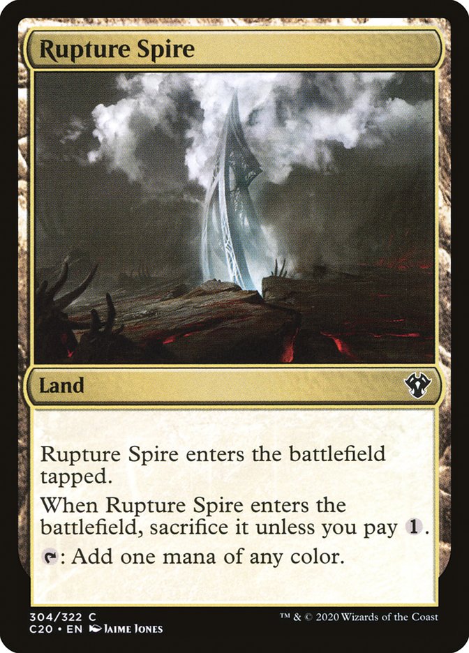 Rupture Spire [Commander 2020] | Eastridge Sports Cards & Games