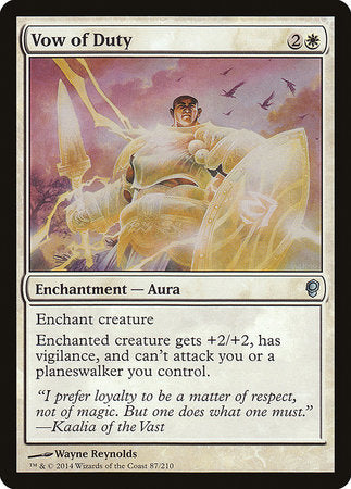 Vow of Duty [Conspiracy] | Eastridge Sports Cards & Games