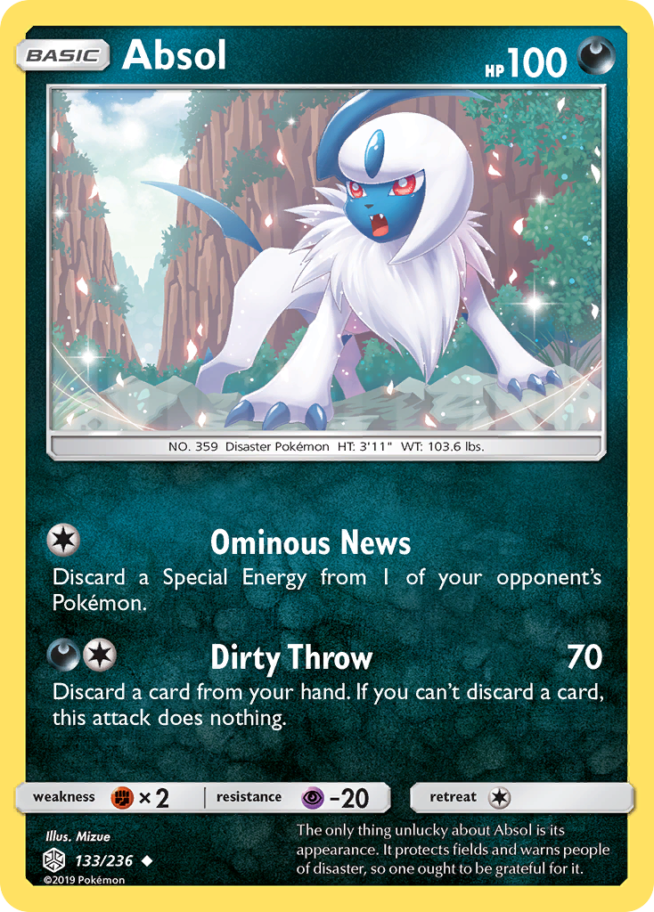 Absol (133/236) [Sun & Moon: Cosmic Eclipse] | Eastridge Sports Cards & Games