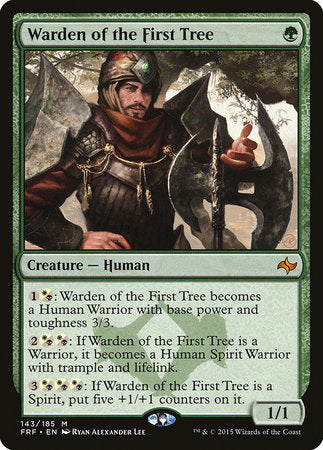 Warden of the First Tree [Fate Reforged] | Eastridge Sports Cards & Games