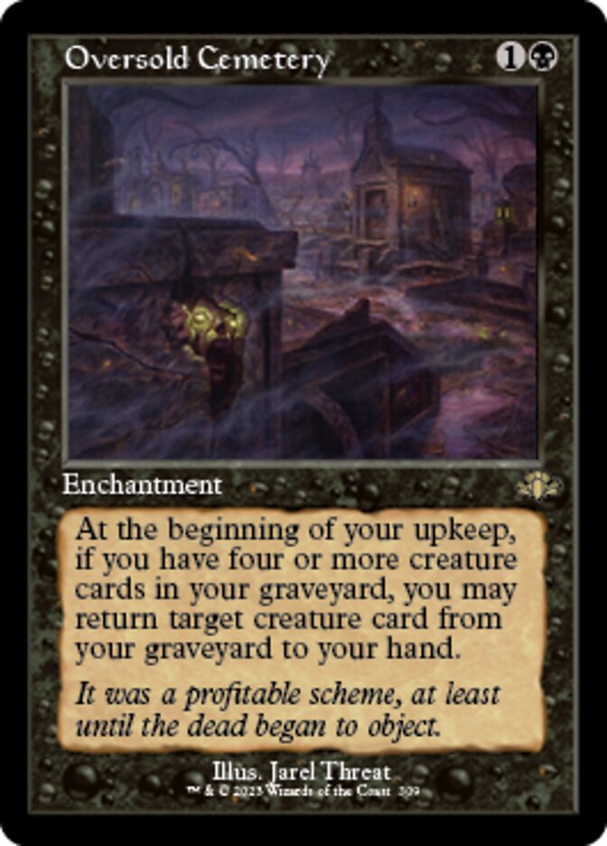 Oversold Cemetery (Retro) [Dominaria Remastered] | Eastridge Sports Cards & Games