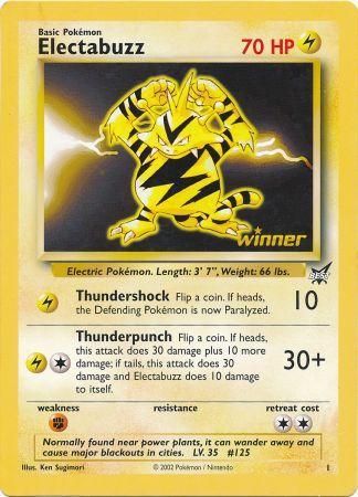 Electabuzz (1) (Jumbo Card) [Best of Promos] | Eastridge Sports Cards & Games