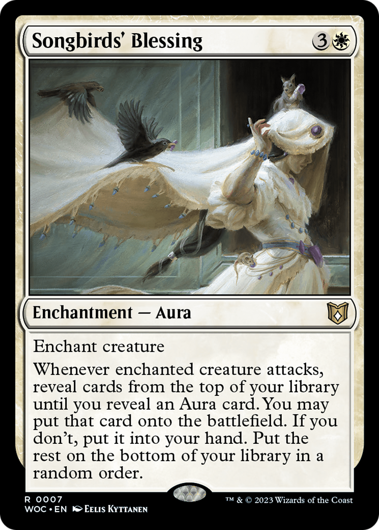 Songbirds' Blessing [Wilds of Eldraine Commander] | Eastridge Sports Cards & Games