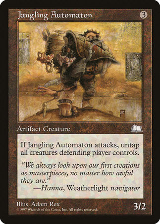 Jangling Automaton [Weatherlight] | Eastridge Sports Cards & Games