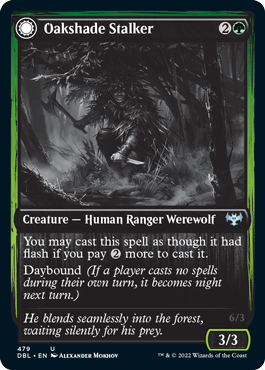 Oakshade Stalker // Moonlit Ambusher [Innistrad: Double Feature] | Eastridge Sports Cards & Games