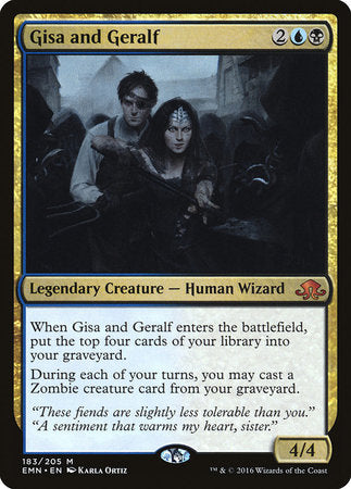 Gisa and Geralf [Eldritch Moon] | Eastridge Sports Cards & Games
