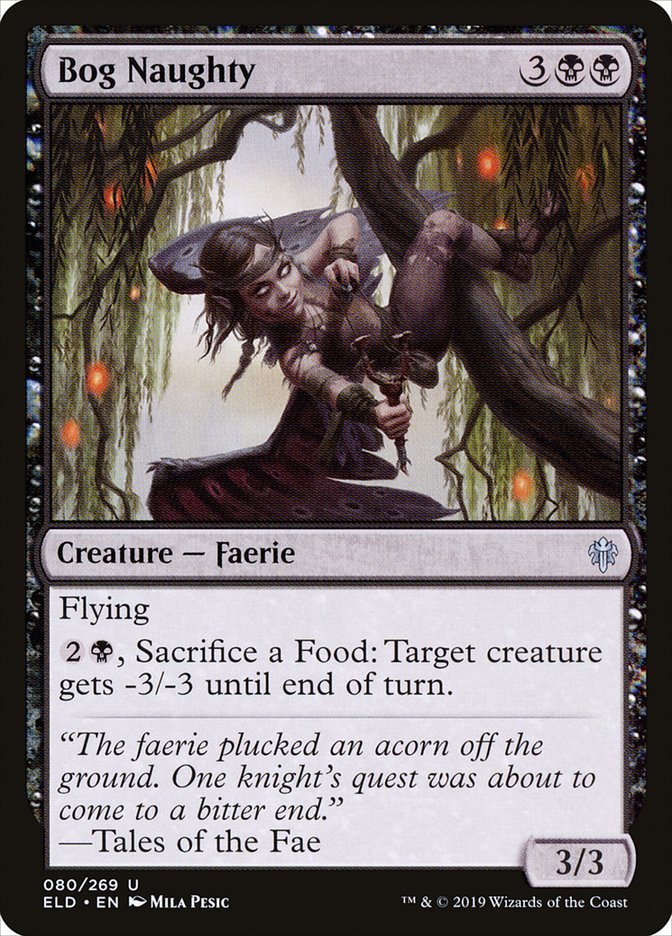 Bog Naughty [Throne of Eldraine] | Eastridge Sports Cards & Games