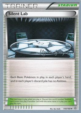 Silent Lab (140/160) (Primal Groudon - Alejandro Ng-Guzman) [World Championships 2015] | Eastridge Sports Cards & Games