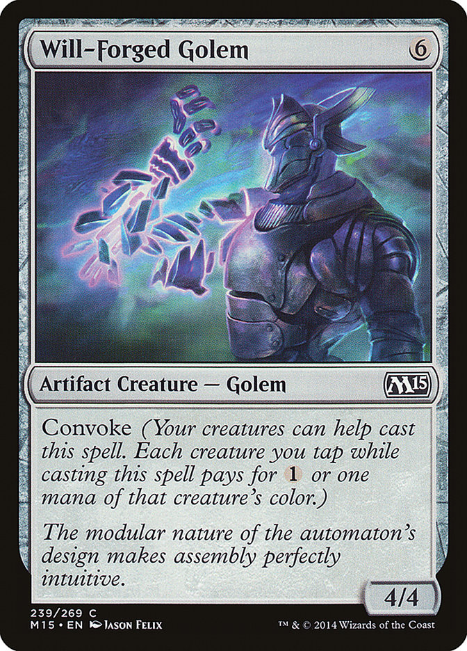 Will-Forged Golem [Magic 2015] | Eastridge Sports Cards & Games