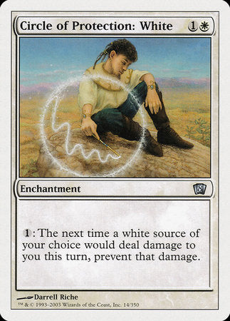 Circle of Protection: White [Eighth Edition] | Eastridge Sports Cards & Games
