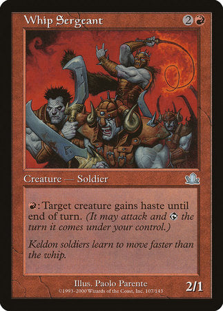 Whip Sergeant [Prophecy] | Eastridge Sports Cards & Games