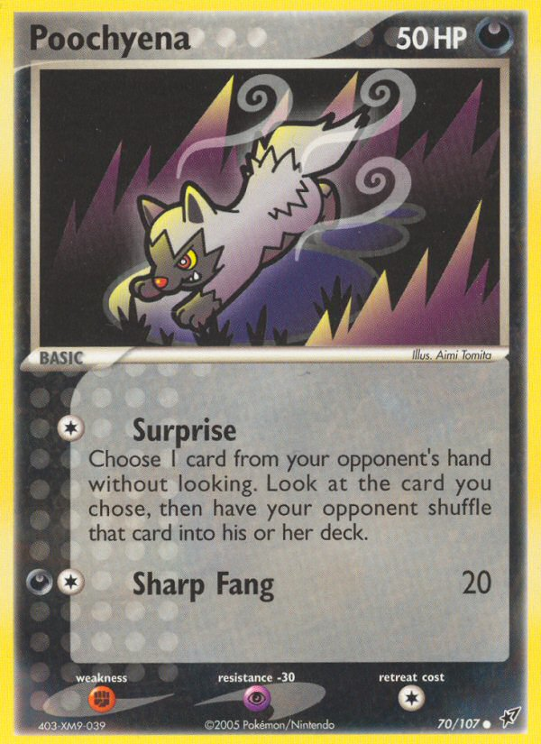 Poochyena (70/107) [EX: Deoxys] | Eastridge Sports Cards & Games