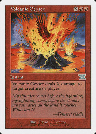 Volcanic Geyser [Classic Sixth Edition] | Eastridge Sports Cards & Games