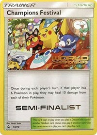 Champions Festival (SM78) (2017 Semi Finalist) [Sun & Moon: Black Star Promos] | Eastridge Sports Cards & Games