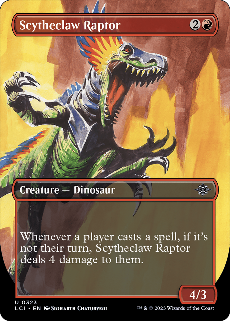 Scytheclaw Raptor (Borderless) [The Lost Caverns of Ixalan] | Eastridge Sports Cards & Games