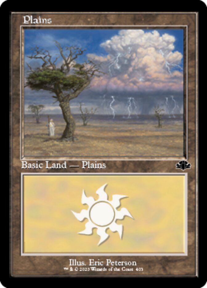 Plains (403) (Retro) [Dominaria Remastered] | Eastridge Sports Cards & Games